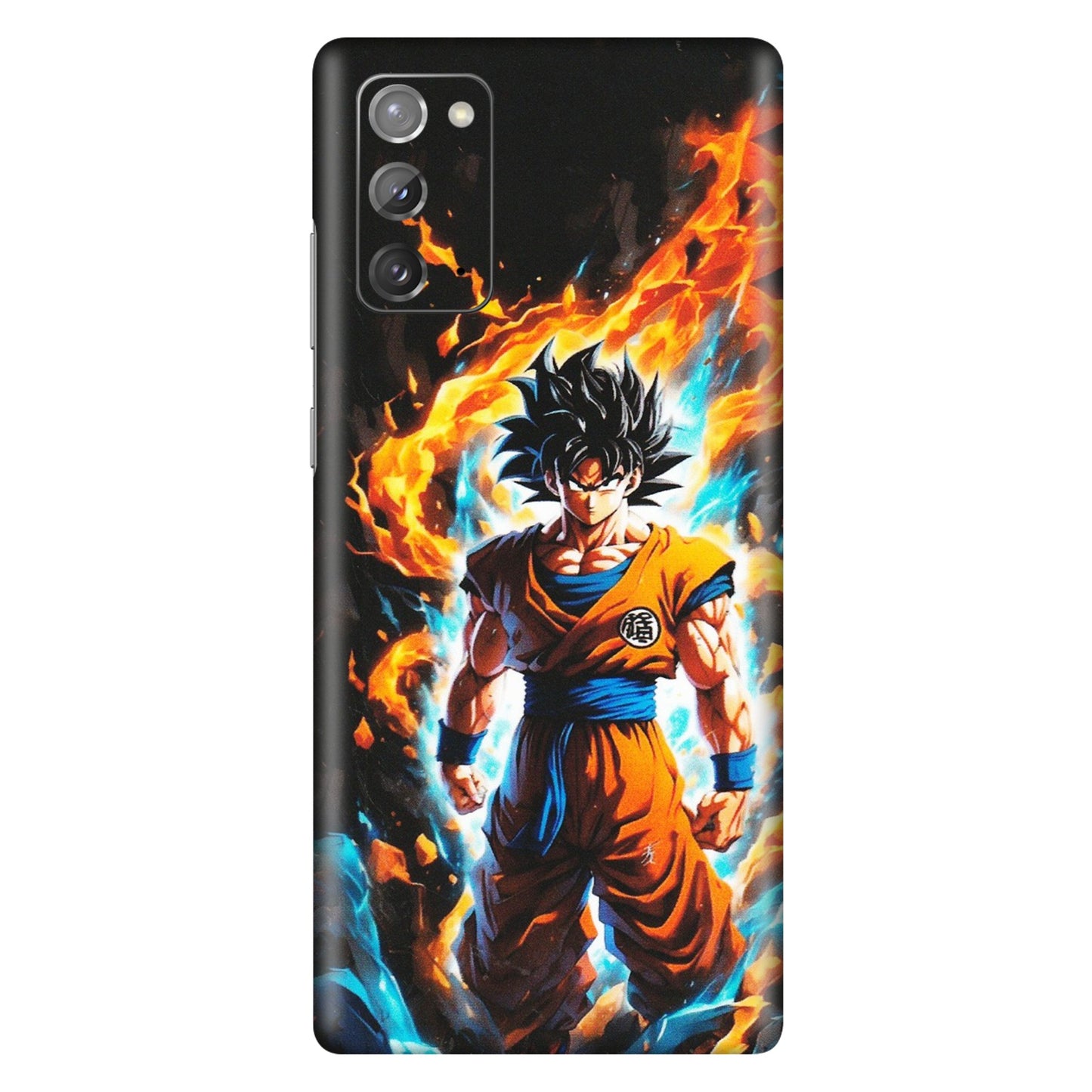 Samsung M/F/Note/Flip and C Phone Skins (All Models) - Goku Transformation Anime - Matte Finish (M-159) Samsung Galaxy Note 20