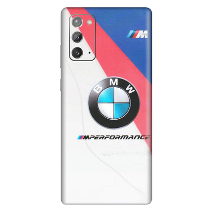 Samsung M/F/Note/Flip and C Phone Skins (All Models) - BMW Logo Performance - Matte Finish (M-27) Samsung Galaxy Note 20