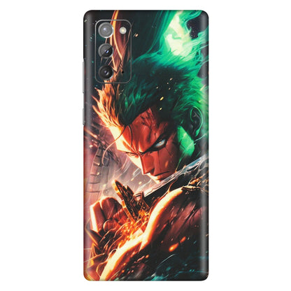 Samsung M/F/Note/Flip and C Phone Skins (All Models) - Anime Gojo Sword - Matte Finish (M-32) Samsung Galaxy Note 20