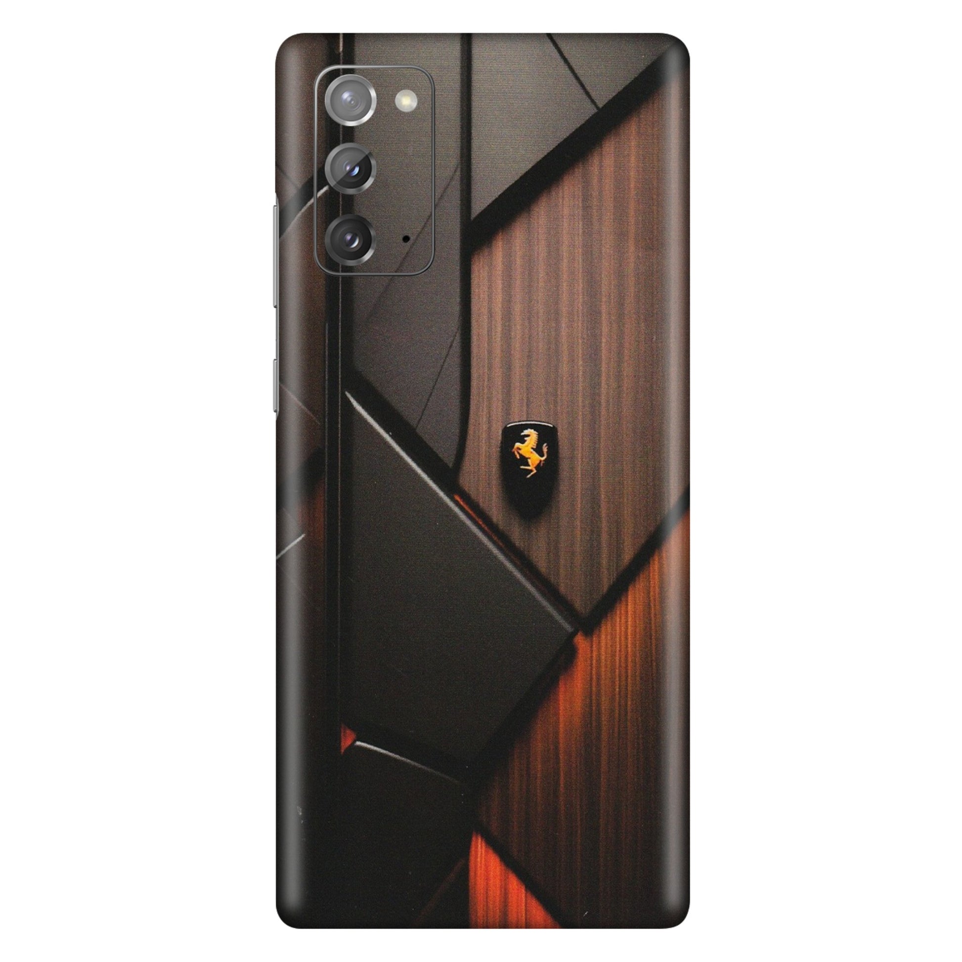 Samsung M/F/Note/Flip and C Phone Skins (All Models) - Lambo Beauty Wood Pattern Sober - Matte Finish (M-51) Samsung Galaxy Note 20