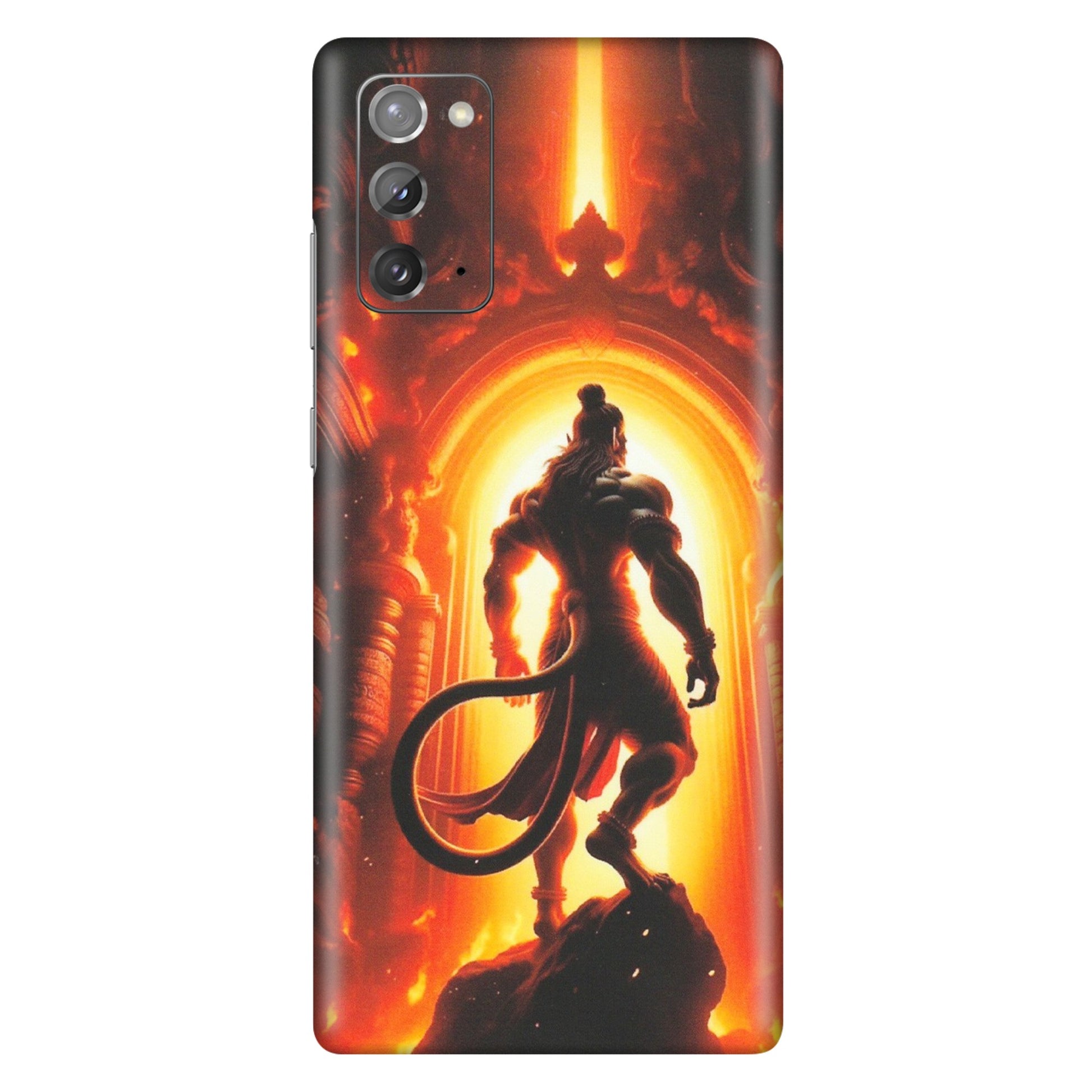 Samsung M/F/Note/Flip and C Phone Skins (All Models) - HanumanJi - Matte Finish (M-06) Samsung Galaxy Note 20