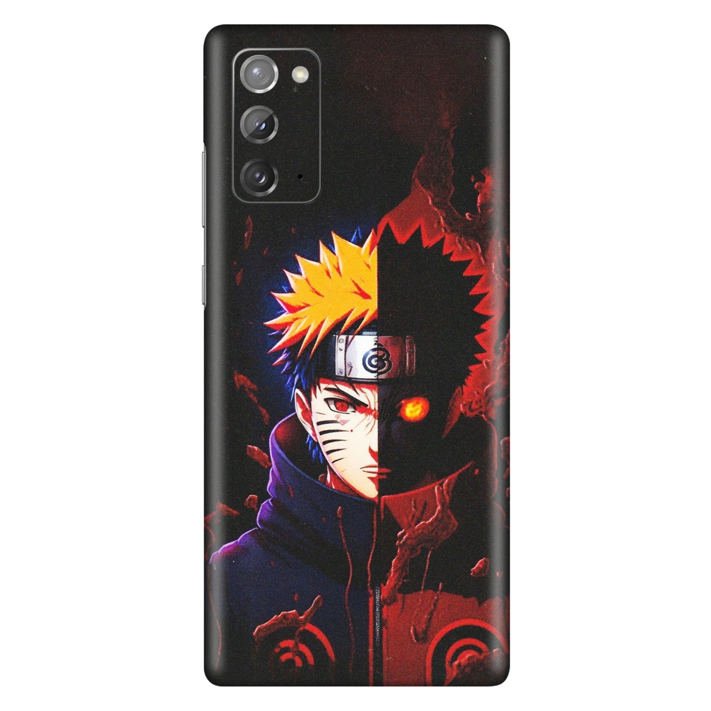 Samsung M/F/Note/Flip and C Phone Skins (All Models) - Naruto X Evil - Matte Finish (M-70) Samsung Galaxy Note 20