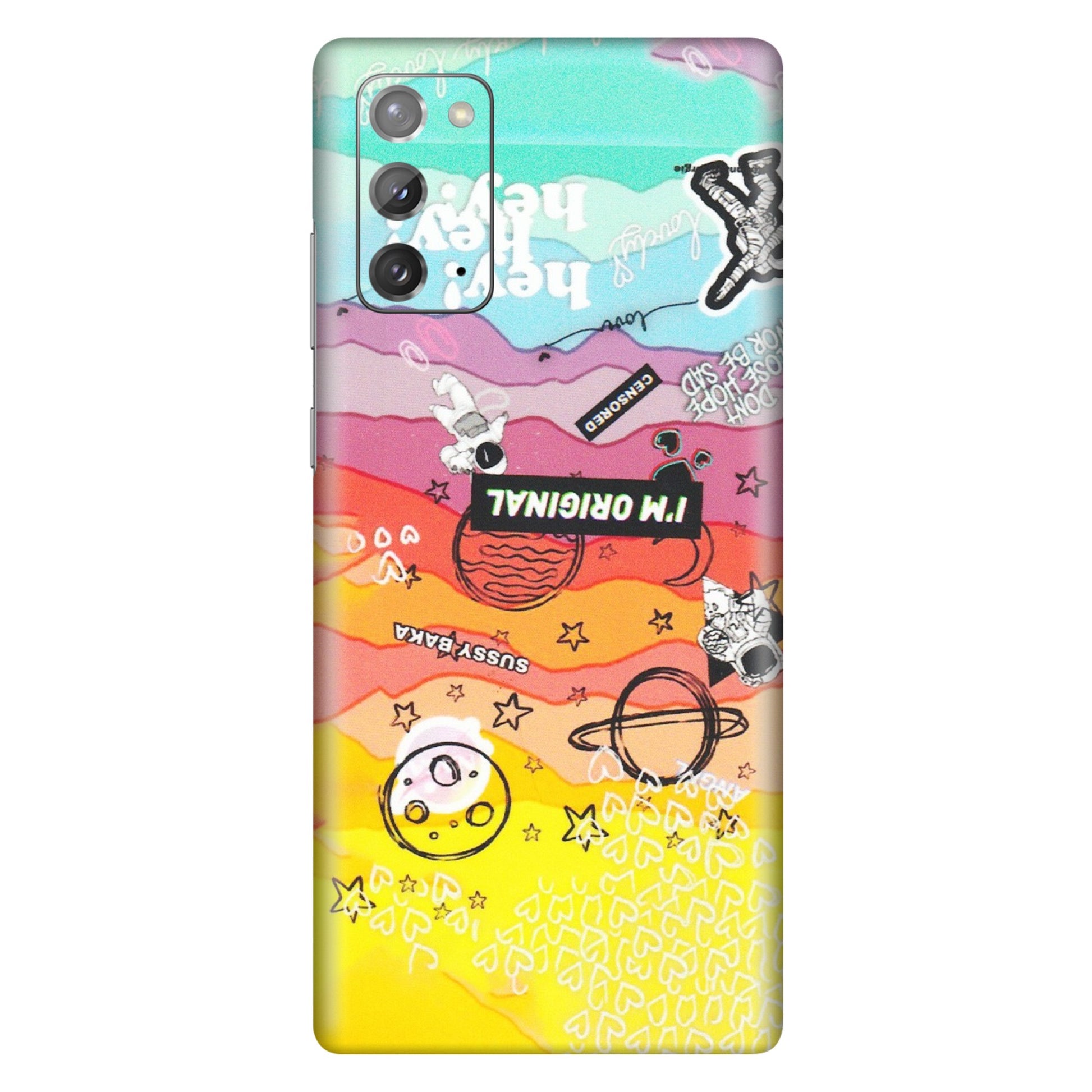 Samsung M/F/Note/Flip and C Phone Skins (All Models) - The Original Astronaut - Matte Finish (M-79) Samsung Galaxy Note 20