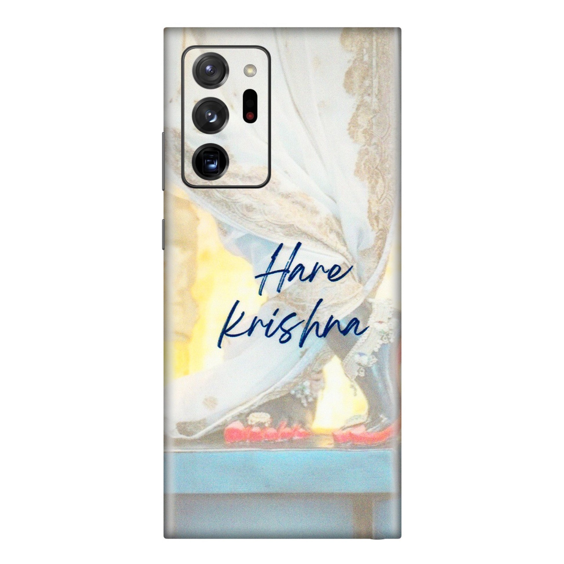 Samsung M/F/Note/Flip and C Phone Skins (All Models) - Hare Krishna - 3D Embossed Finish (L-03) Samsung Galaxy Note 20 Ultra