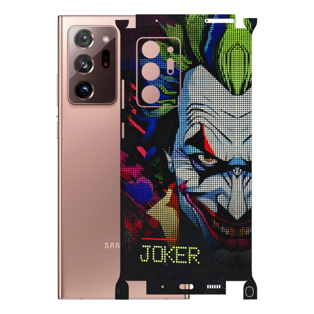Samsung M/F/Note/Flip and C Phone Skins (All Models) - Joker Dot Matrix - 3D Embossed Finish (L-08) Samsung Galaxy Note 20 Ultra