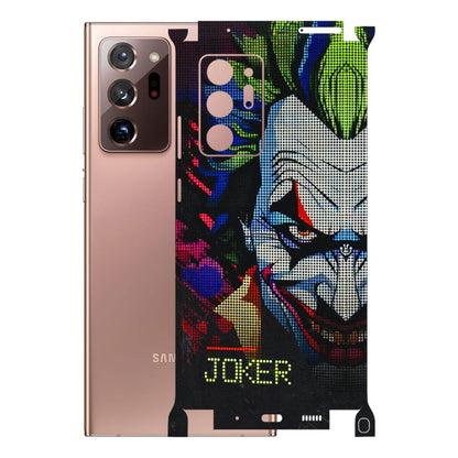 Samsung M/F/Note/Flip and C Phone Skins (All Models) - Joker Dot Matrix - 3D Embossed Finish (L-08) Samsung Galaxy Note 20 Ultra