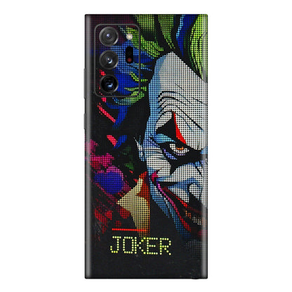 Samsung M/F/Note/Flip and C Phone Skins (All Models) - Joker Dot Matrix - 3D Embossed Finish (L-08) Samsung Galaxy Note 20 Ultra