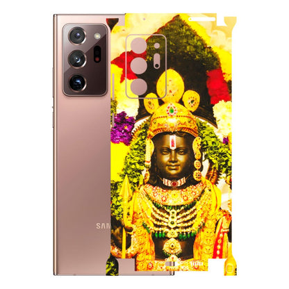 Samsung M/F/Note/Flip and C Phone Skins (All Models) - Ram Lalla Ayodhya - 3D Embossed Finish (L-103) Samsung Galaxy Note 20 Ultra