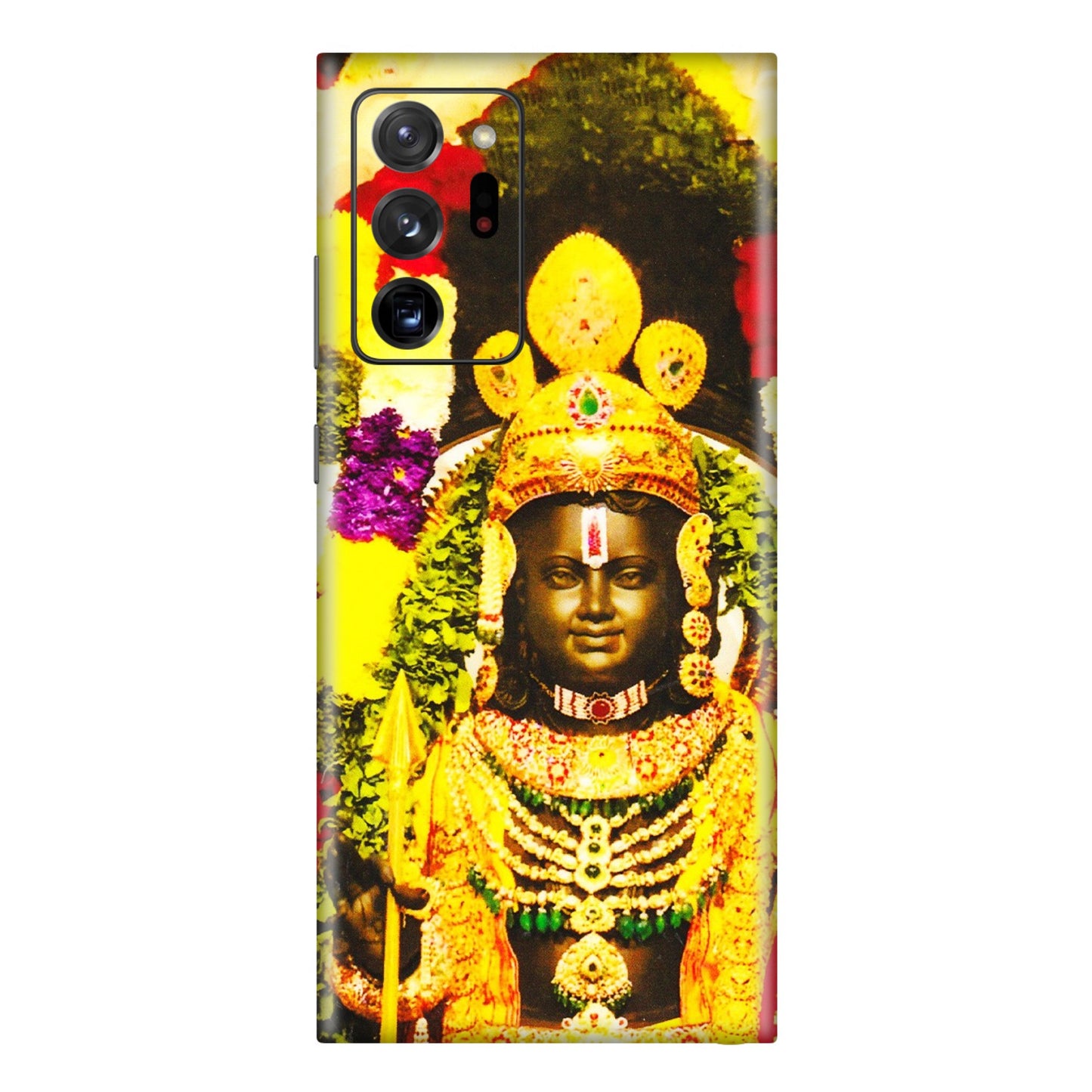 Samsung M/F/Note/Flip and C Phone Skins (All Models) - Ram Lalla Ayodhya - 3D Embossed Finish (L-103) Samsung Galaxy Note 20 Ultra
