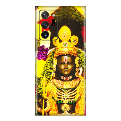 Samsung M/F/Note/Flip and C Phone Skins (All Models) - Ram Lalla Ayodhya - 3D Embossed Finish (L-103) Samsung Galaxy Note 20 Ultra