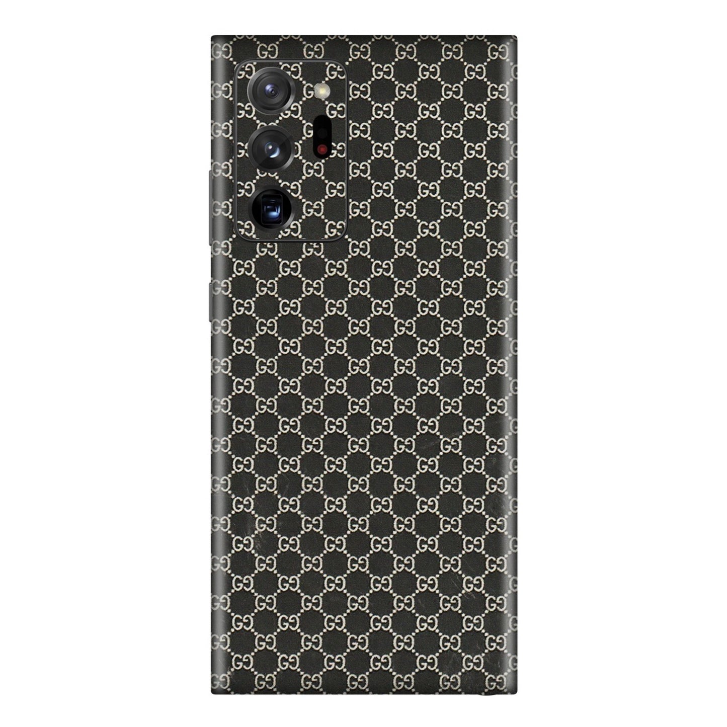 Samsung M/F/Note/Flip and C Phone Skins (All Models) - Black G Print - 3D Embossed Finish (L-109) Samsung Galaxy Note 20 Ultra
