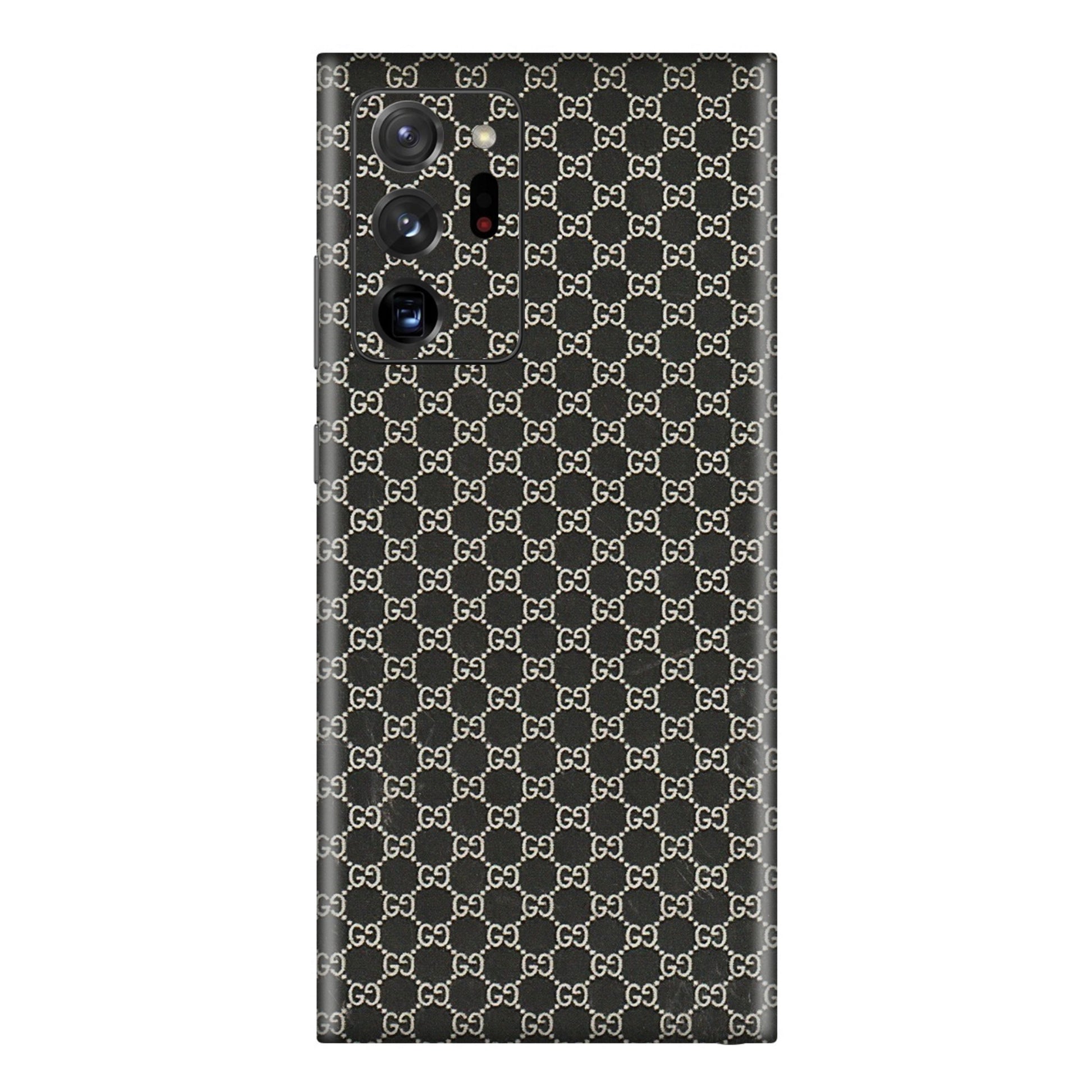 Samsung M/F/Note/Flip and C Phone Skins (All Models) - Black G Print - 3D Embossed Finish (L-109) Samsung Galaxy Note 20 Ultra
