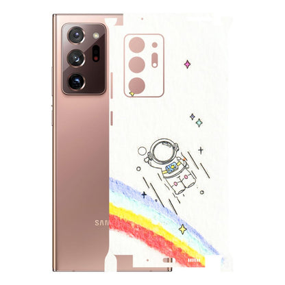 Samsung M/F/Note/Flip and C Phone Skins (All Models) - Milkyway Astronaut - 3D Embossed Finish (L-110) Samsung Galaxy Note 20 Ultra