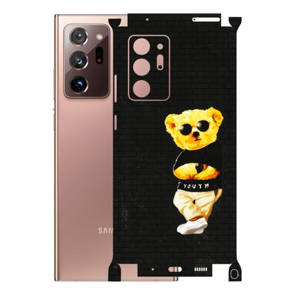 Samsung M/F/Note/Flip and C Phone Skins (All Models) - Classy Teddy Bear - 3D Embossed Finish (L-116) Samsung Galaxy Note 20 Ultra