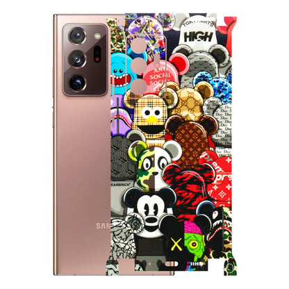 Samsung M/F/Note/Flip and C Phone Skins (All Models) - More Mickey Mouses - 3D Embossed Finish (L-118) Samsung Galaxy Note 20 Ultra