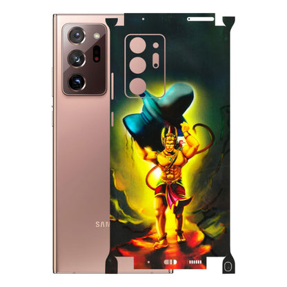 Samsung M/F/Note/Flip and C Phone Skins (All Models) - Hanuman Ji - 3D Embossed Finish (L-128) Samsung Galaxy Note 20 Ultra