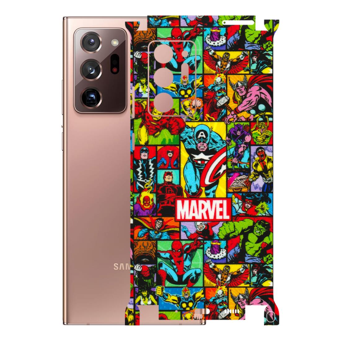Samsung M/F/Note/Flip and C Phone Skins (All Models) - MARVELOUS Comic Characters - 3D Embossed Finish (L-129) Samsung Galaxy Note 20 Ultra