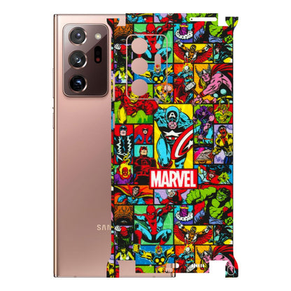 Samsung M/F/Note/Flip and C Phone Skins (All Models) - MARVELOUS Comic Characters - 3D Embossed Finish (L-129) Samsung Galaxy Note 20 Ultra