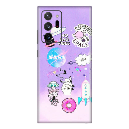 Samsung M/F/Note/Flip and C Phone Skins (All Models) - I Need My Nasa Skin - 3D Embossed Finish (L-149) Samsung Galaxy Note 20 Ultra