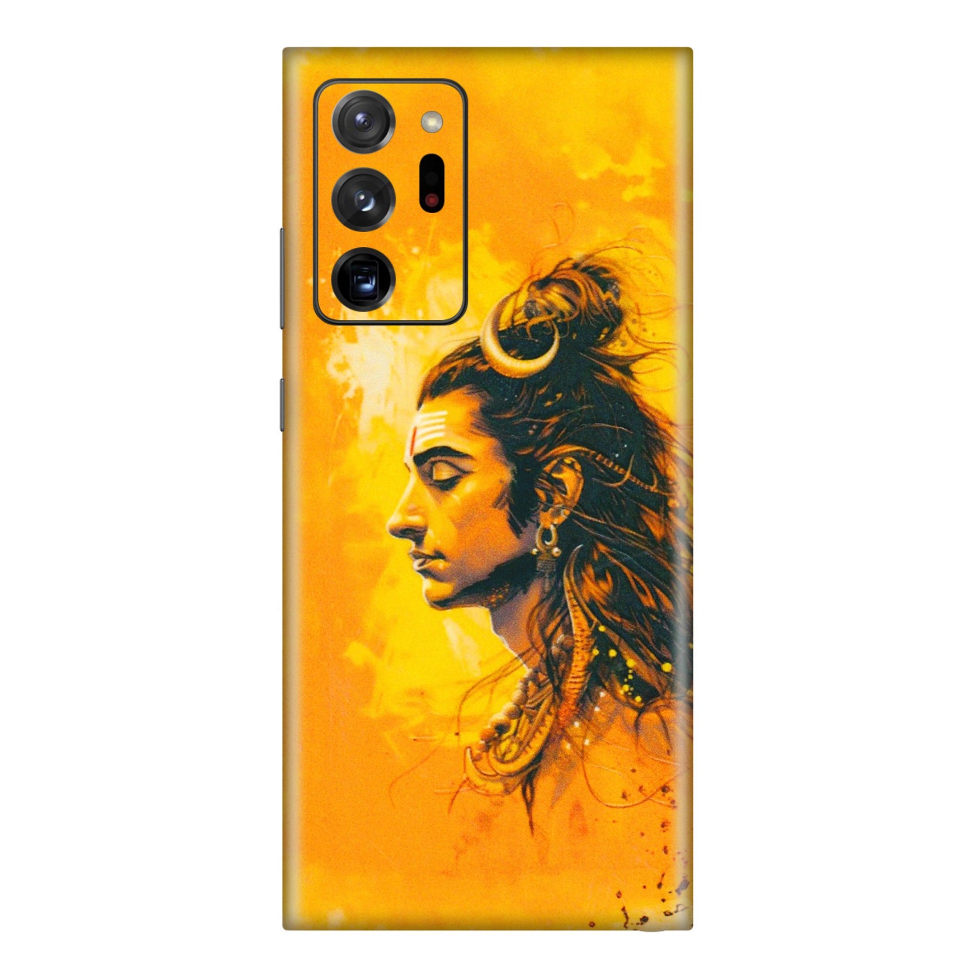 Samsung M/F/Note/Flip and C Phone Skins (All Models) - Shiv Shakti - 3D Embossed Finish (L-14) Samsung Galaxy Note 20 Ultra