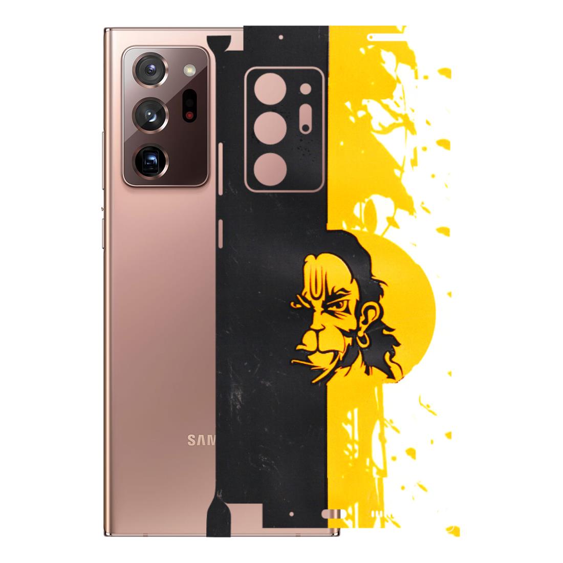 Samsung M/F/Note/Flip and C Phone Skins (All Models) - Bajrangbali - 3D Embossed Finish (L-151) Samsung Galaxy Note 20 Ultra