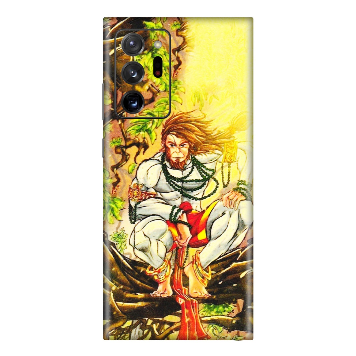 Samsung M/F/Note/Flip and C Phone Skins (All Models) - Lord Hanuman - 3D Embossed Finish (L-152) Samsung Galaxy Note 20 Ultra
