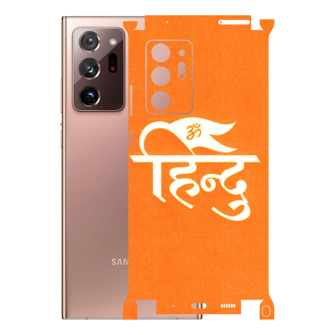Samsung M/F/Note/Flip and C Phone Skins (All Models) - Hindu Kesari - 3D Embossed Finish (L-154) Samsung Galaxy Note 20 Ultra