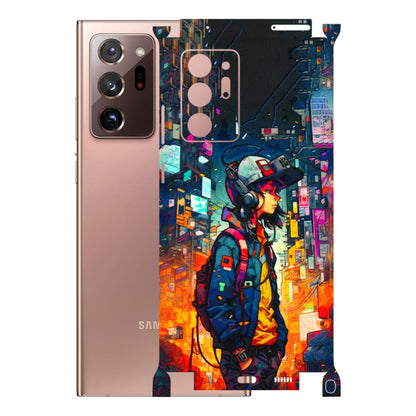 Samsung M/F/Note/Flip and C Phone Skins (All Models) - Street Anime Guy - 3D Embossed Finish (L-158) Samsung Galaxy Note 20 Ultra