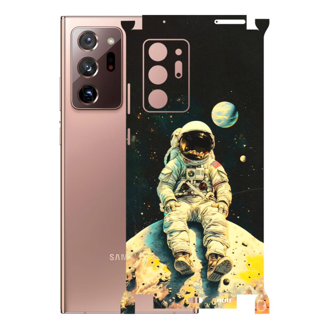 Samsung M/F/Note/Flip and C Phone Skins (All Models) - Astronaut in Space - 3D Embossed Finish (L-16) Samsung Galaxy Note 20 Ultra