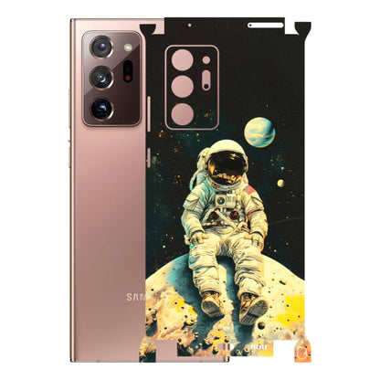 Samsung M/F/Note/Flip and C Phone Skins (All Models) - Astronaut in Space - 3D Embossed Finish (L-16) Samsung Galaxy Note 20 Ultra