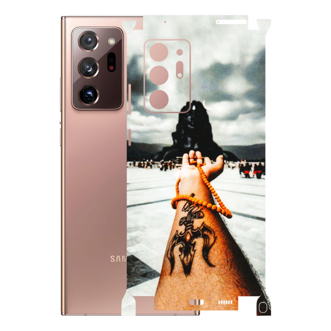 Samsung M/F/Note/Flip and C Phone Skins (All Models) - Jai Adiyogi Mahakaal - 3D Embossed Finish (L-164) Samsung Galaxy Note 20 Ultra