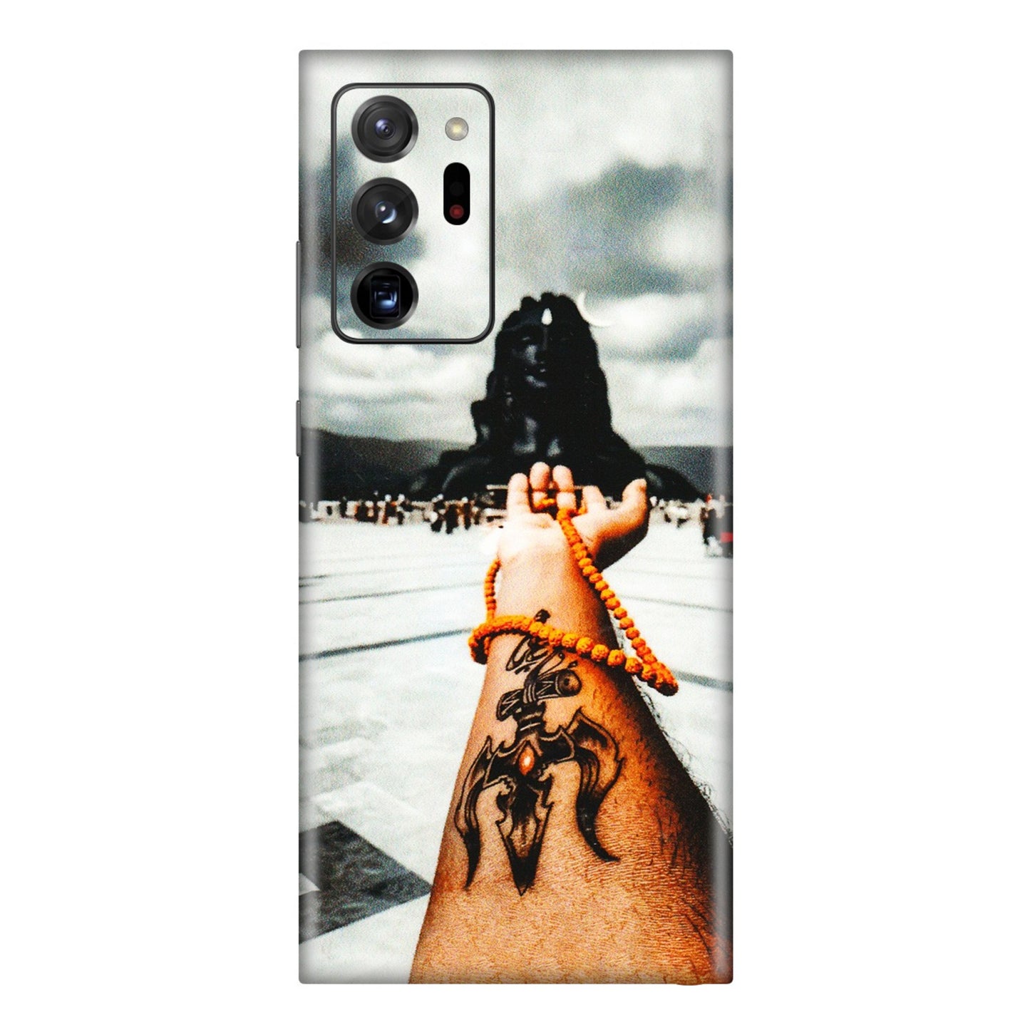 Samsung M/F/Note/Flip and C Phone Skins (All Models) - Jai Adiyogi Mahakaal - 3D Embossed Finish (L-164) Samsung Galaxy Note 20 Ultra