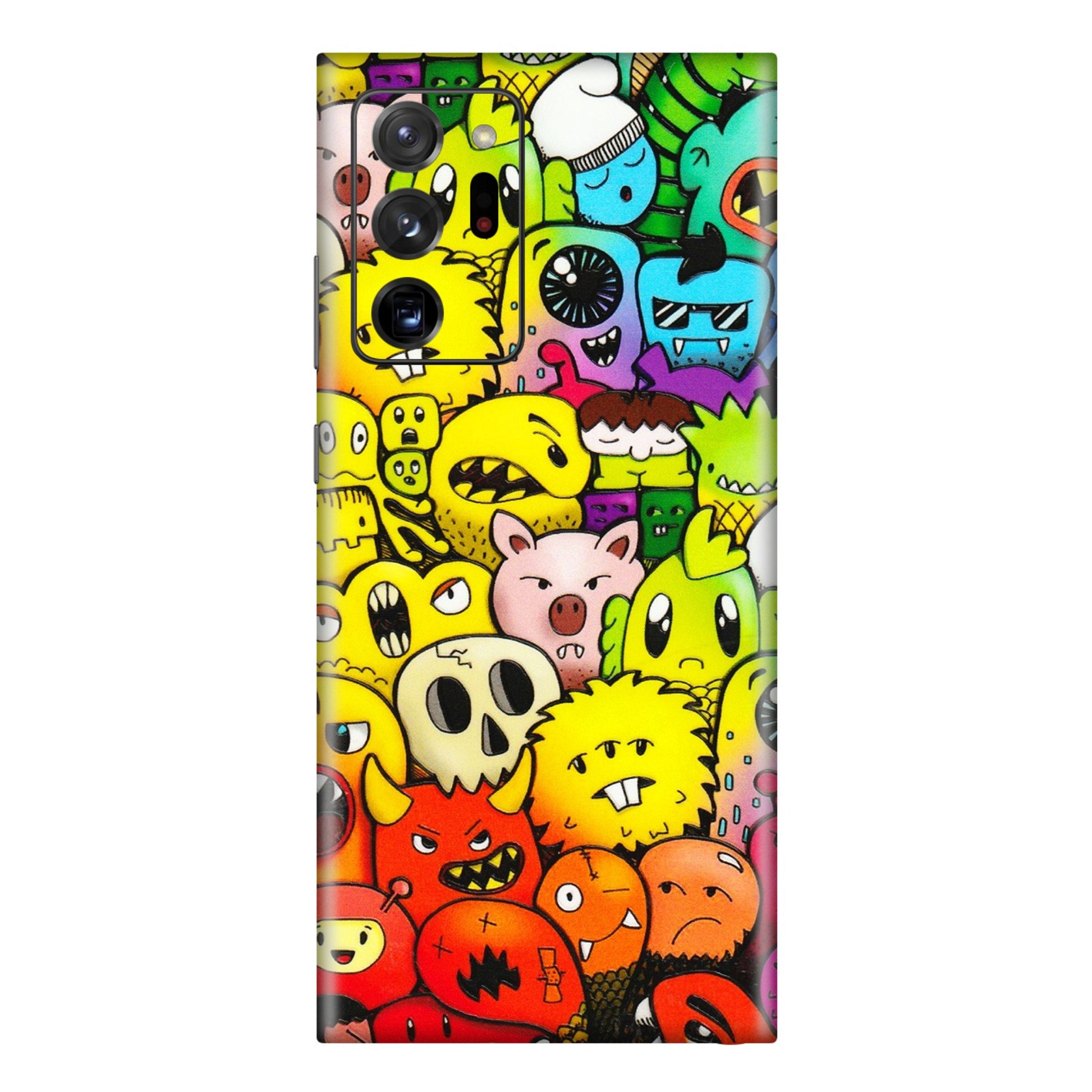 Samsung M/F/Note/Flip and C Phone Skins (All Models) - Angry Funkies - 3D Embossed Finish (L-169) Samsung Galaxy Note 20 Ultra