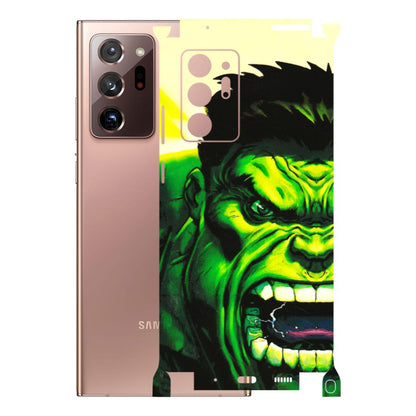 Samsung M/F/Note/Flip and C Phone Skins (All Models) - Hulk - 3D Embossed Finish (L-180) Samsung Galaxy Note 20 Ultra