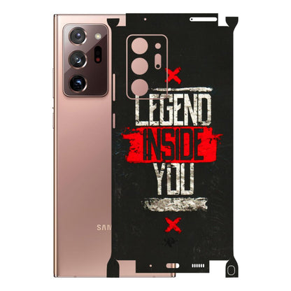 Samsung M/F/Note/Flip and C Phone Skins (All Models) - Legend Inside You - 3D Embossed Finish (L-186) Samsung Galaxy Note 20 Ultra