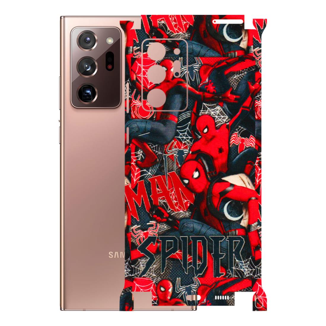 Samsung M/F/Note/Flip and C Phone Skins (All Models) - SpiderMan Cool - 3D Embossed Finish (L-188) Samsung Galaxy Note 20 Ultra