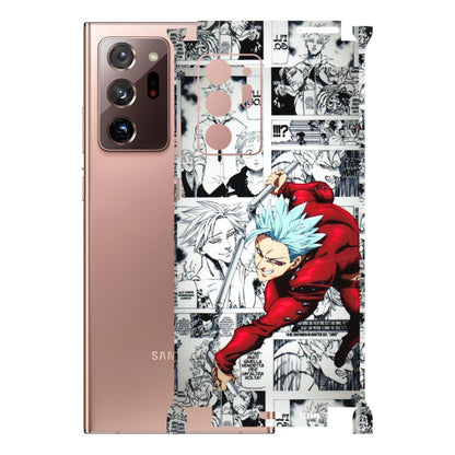 Samsung M/F/Note/Flip and C Phone Skins (All Models) - Anime Comic - 3D Embossed Finish (L-192) Samsung Galaxy Note 20 Ultra