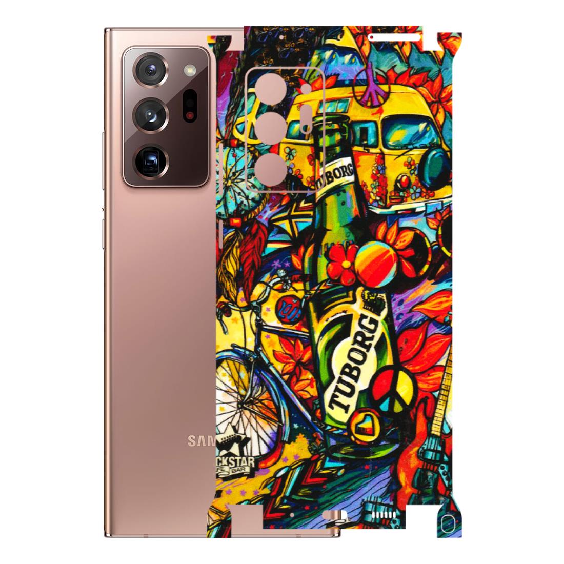 Samsung M/F/Note/Flip and C Phone Skins (All Models) - Cool Beer Bottle - 3D Embossed Finish (L-193) Samsung Galaxy Note 20 Ultra
