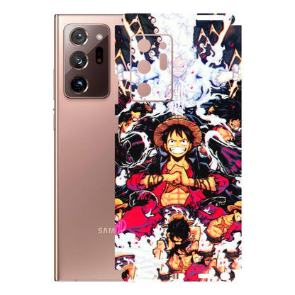Samsung M/F/Note/Flip and C Phone Skins (All Models) - Luffy Anime Character - 3D Embossed Finish (L-203) Samsung Galaxy Note 20 Ultra