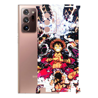 Samsung M/F/Note/Flip and C Phone Skins (All Models) - Luffy Anime Character - 3D Embossed Finish (L-203) Samsung Galaxy Note 20 Ultra