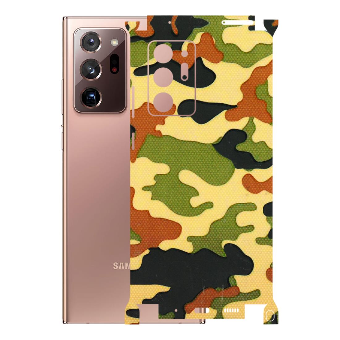 Samsung M/F/Note/Flip and C Phone Skins (All Models) - Indian Military - 3D Embossed Finish (L-234) Samsung Galaxy Note 20 Ultra