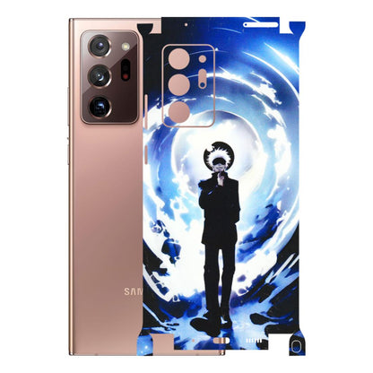 Samsung M/F/Note/Flip and C Phone Skins (All Models) - Satoru Gojo Dark Blue - 3D Embossed Finish (L-235) Samsung Galaxy Note 20 Ultra