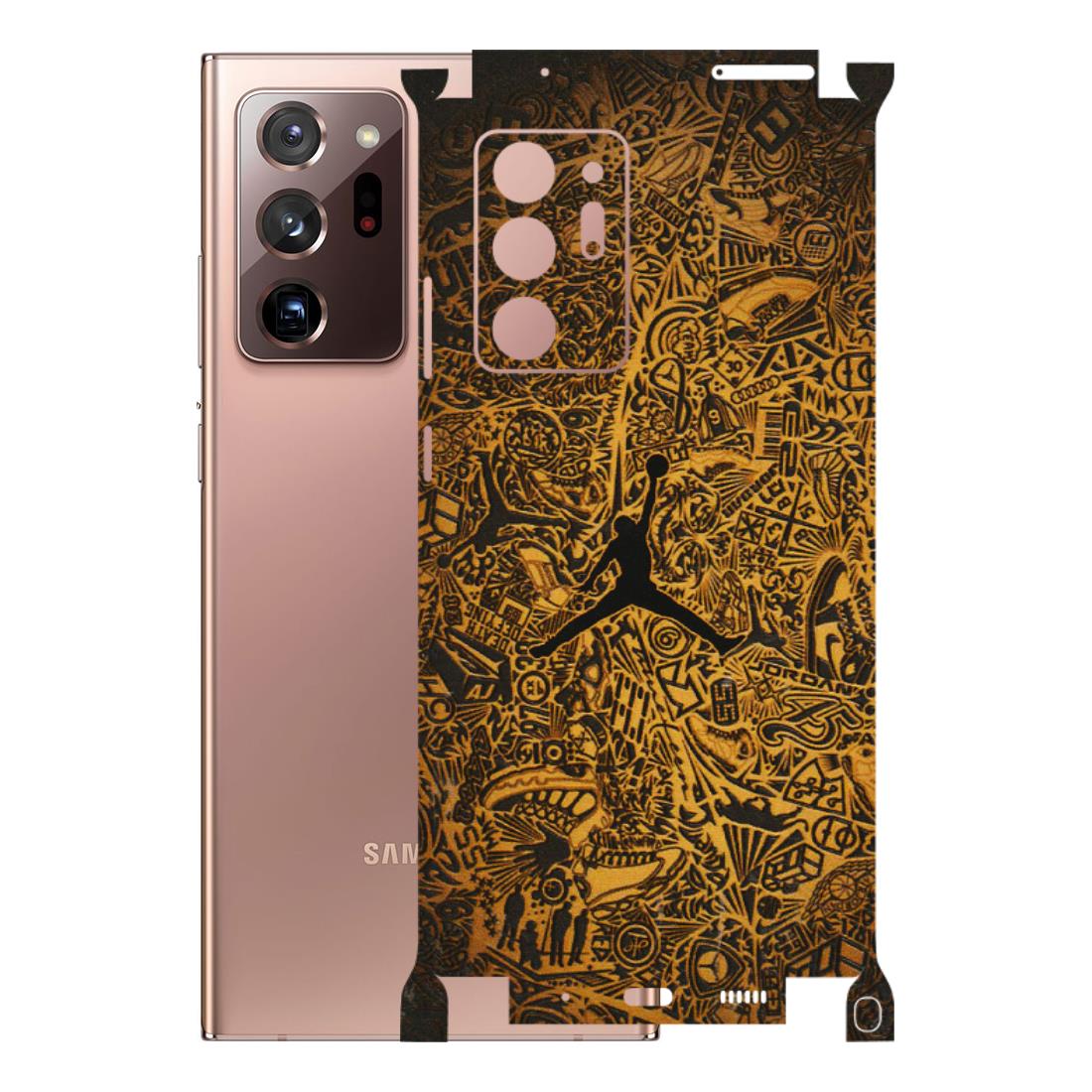 Samsung M/F/Note/Flip and C Phone Skins (All Models) - Premium Gold Basketball Player - 3D Embossed Finish (L-236) Samsung Galaxy Note 20 Ultra