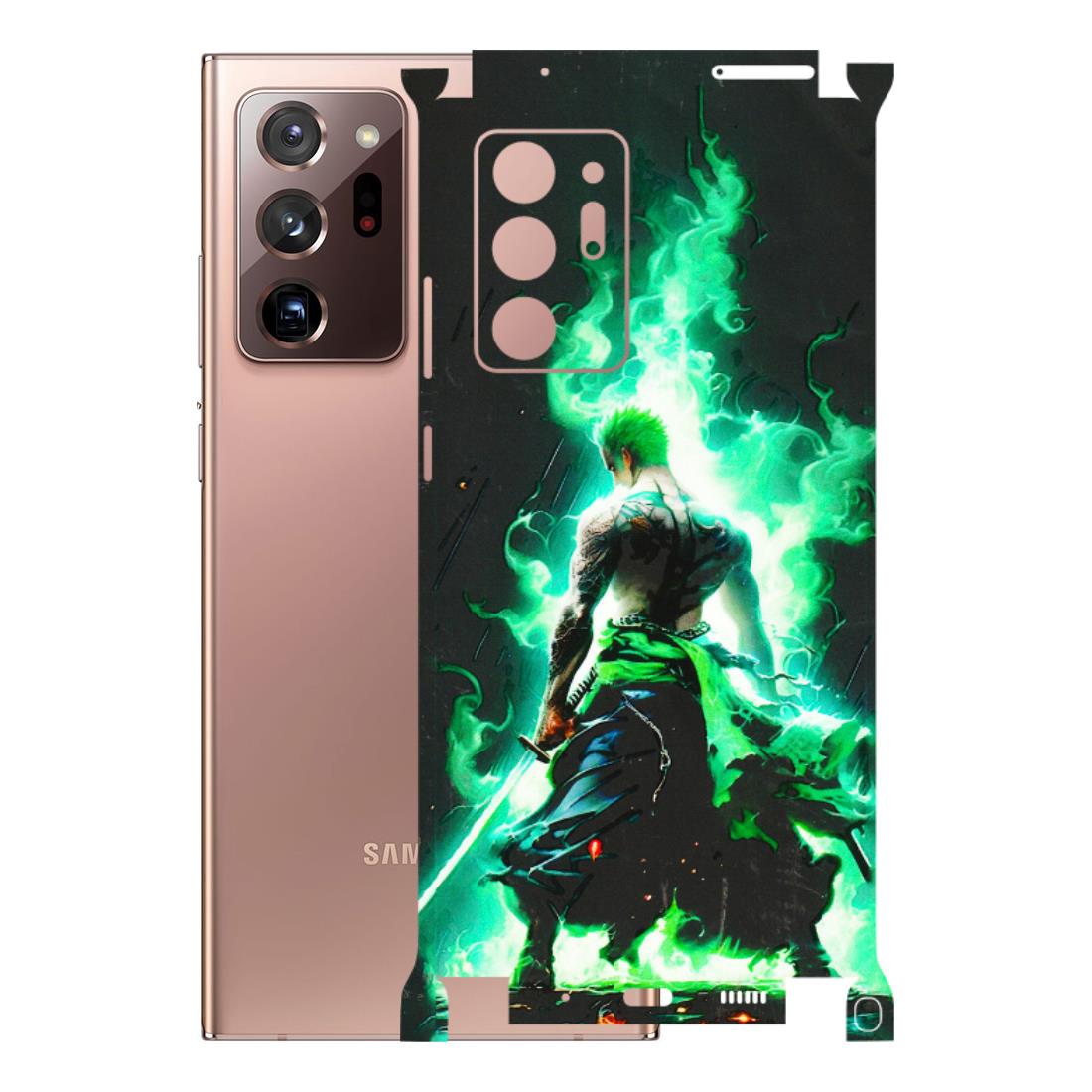 Samsung M/F/Note/Flip and C Phone Skins (All Models) - Zoro Sword - 3D Embossed Finish (L-241) Samsung Galaxy Note 20 Ultra