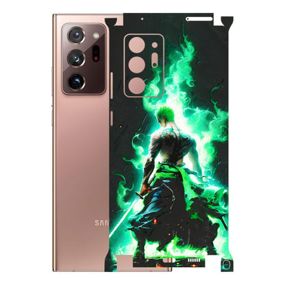 Samsung M/F/Note/Flip and C Phone Skins (All Models) - Zoro Sword - 3D Embossed Finish (L-241) Samsung Galaxy Note 20 Ultra