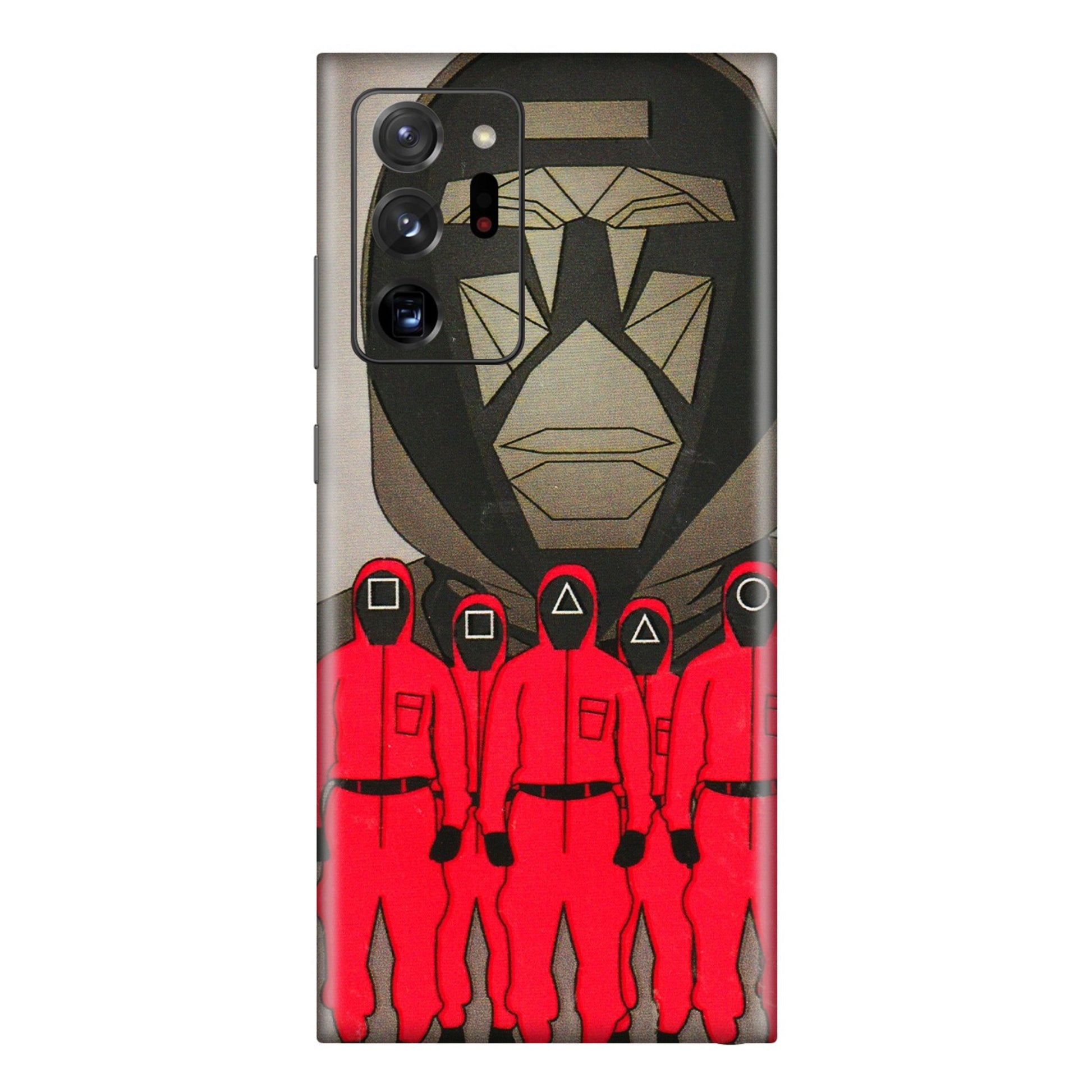 Samsung M/F/Note/Flip and C Phone Skins (All Models) - Squid Game Hero - 3D Embossed Finish (L-245) Samsung Galaxy Note 20 Ultra