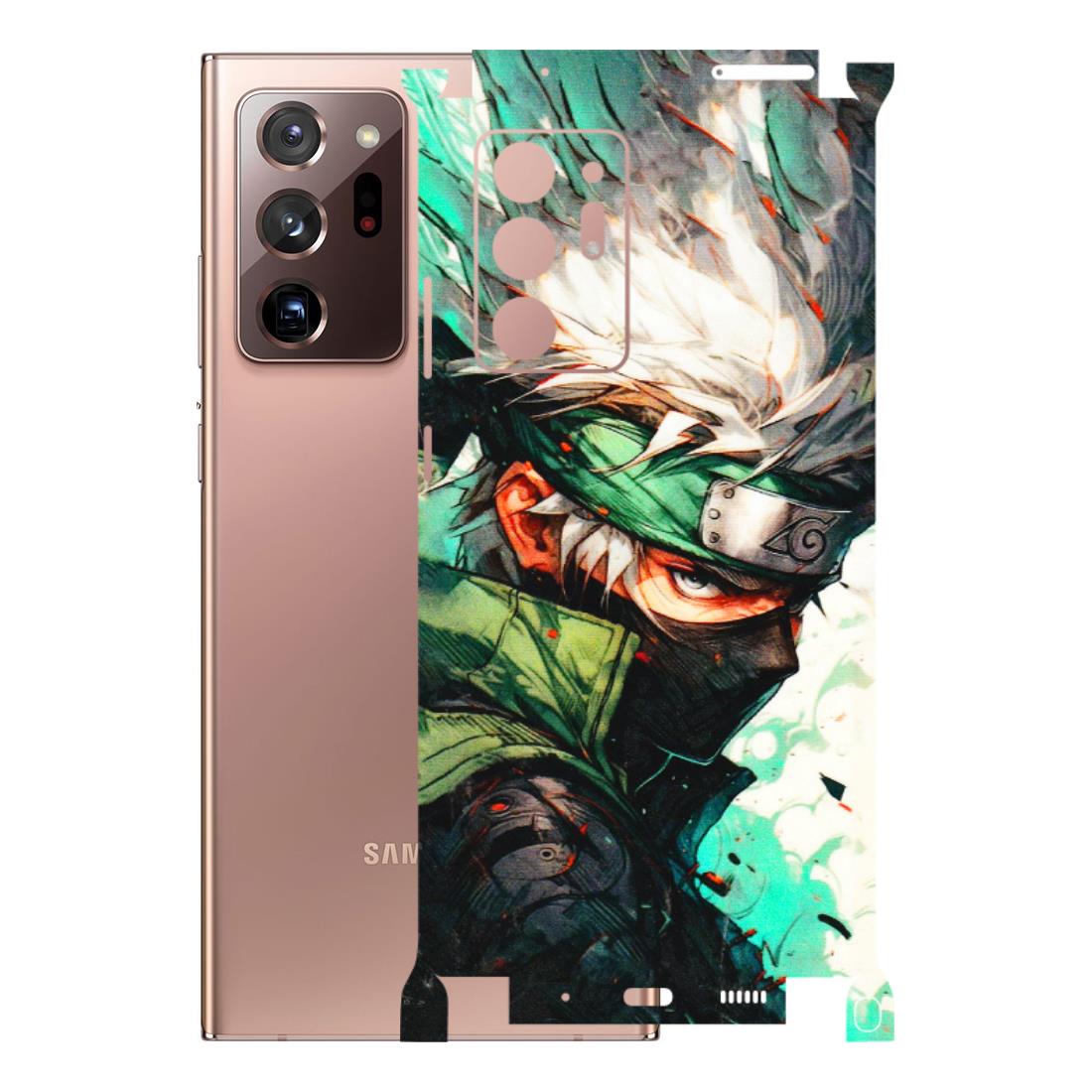 Samsung M/F/Note/Flip and C Phone Skins (All Models) - Kakashi Side Profile - 3D Embossed Finish (L-249) Samsung Galaxy Note 20 Ultra