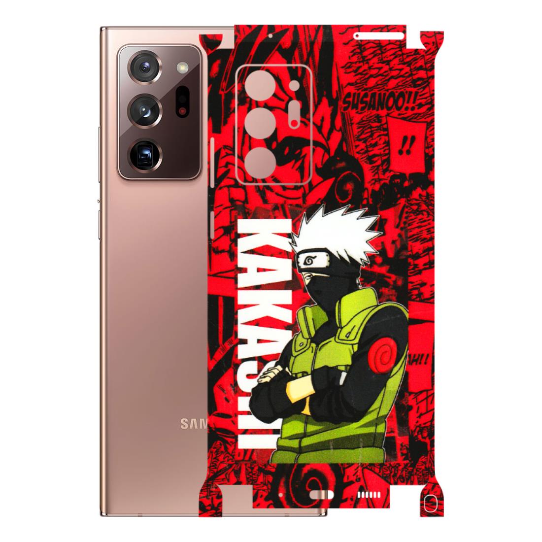 Samsung M/F/Note/Flip and C Phone Skins (All Models) - Kakashi Red Anime - 3D Embossed Finish (L-251) Samsung Galaxy Note 20 Ultra