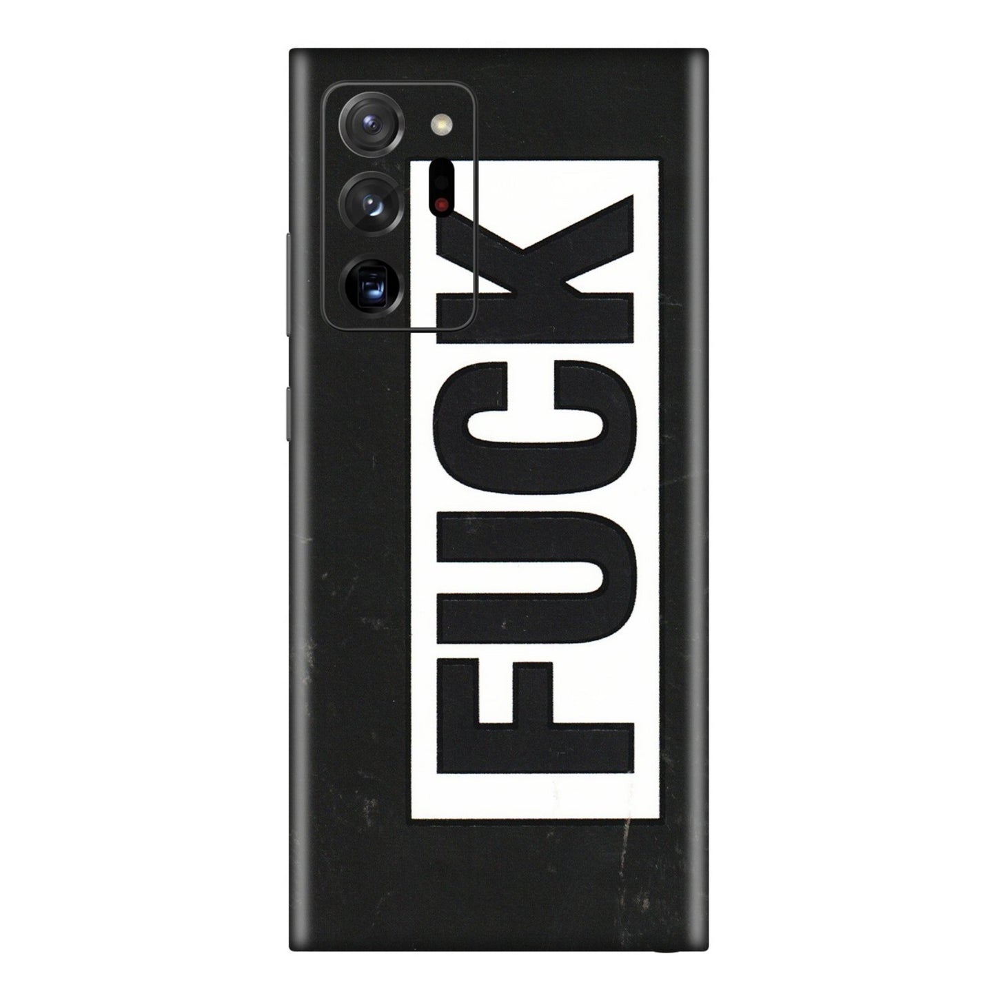 Samsung M/F/Note/Flip and C Phone Skins (All Models) - The F Word - 3D Embossed Finish (L-255) Samsung Galaxy Note 20 Ultra