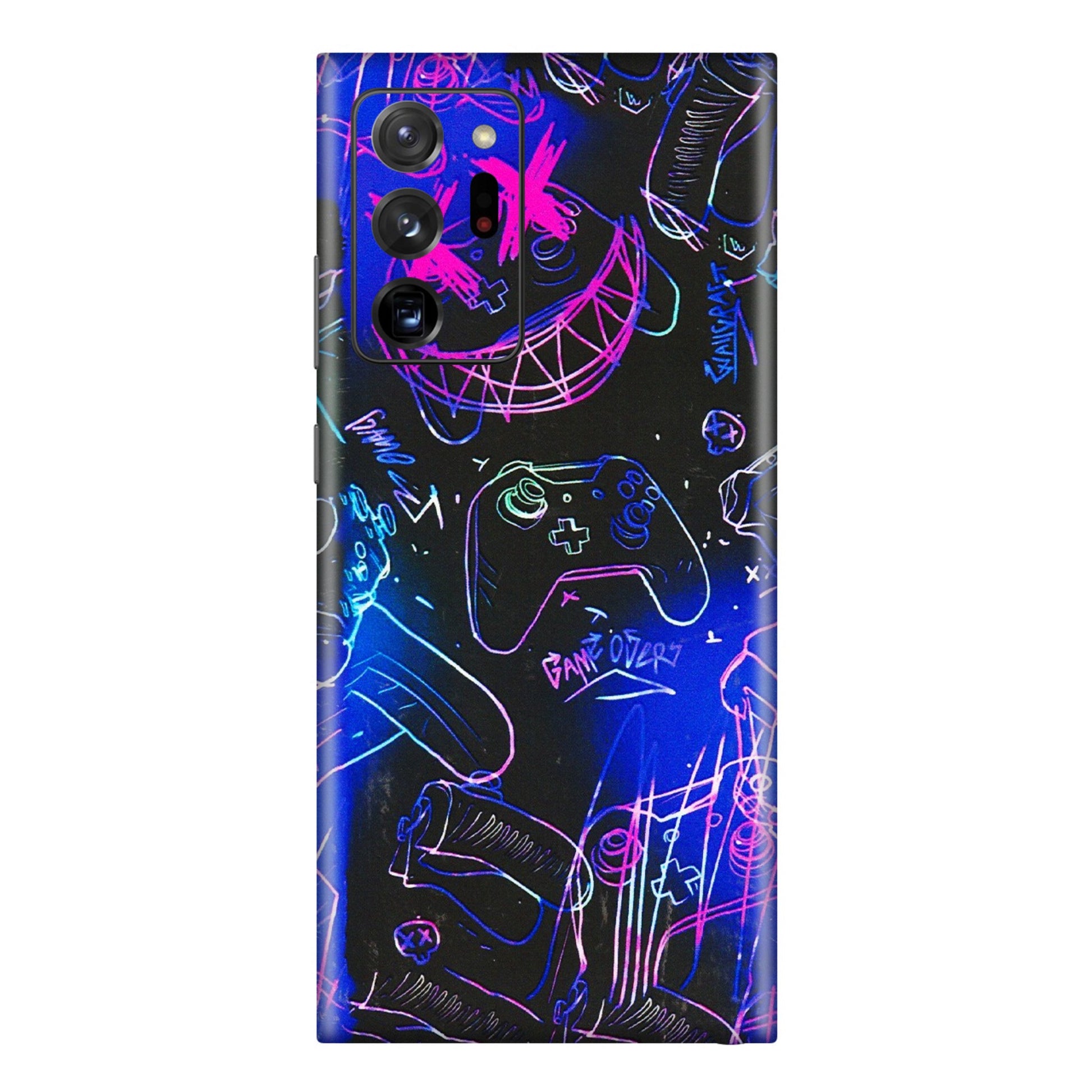 Samsung M/F/Note/Flip and C Phone Skins (All Models) - Gamers Paradise - 3D Embossed Finish (L-258) Samsung Galaxy Note 20 Ultra